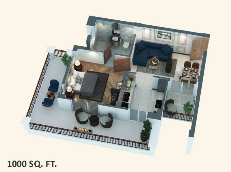 one bhk B